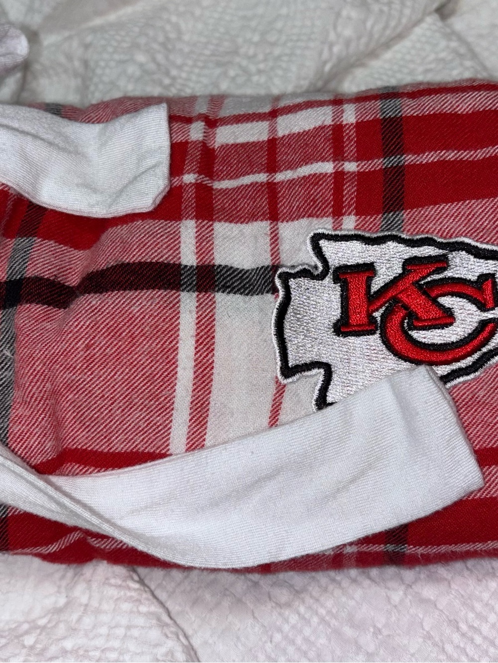 Red Plaid Women's Pajama Bottoms